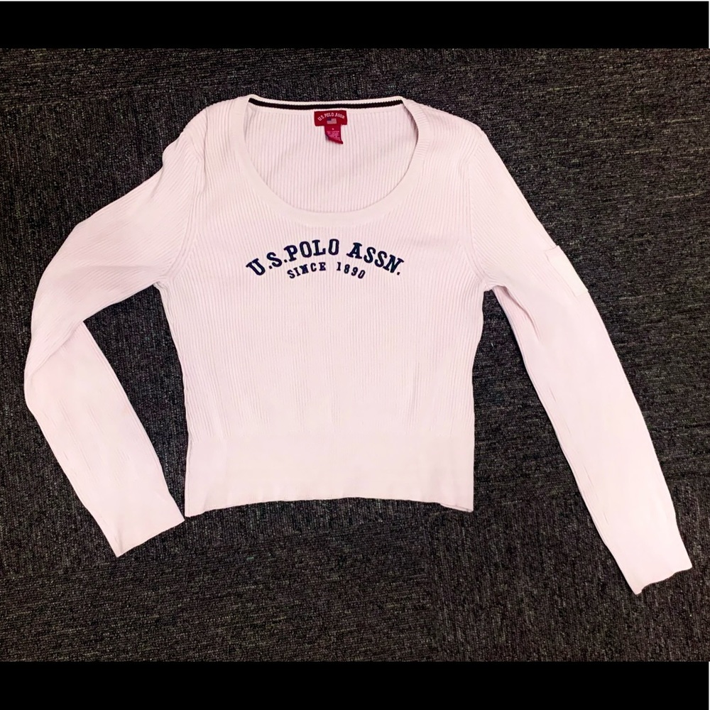 U.S. Poll Assn. Ribbed Sweater